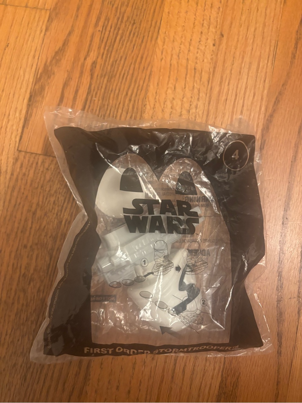 McDonald's Star Wars 2021 Happy Meal Toy First Order StormTrooper #4 Sealed NEW